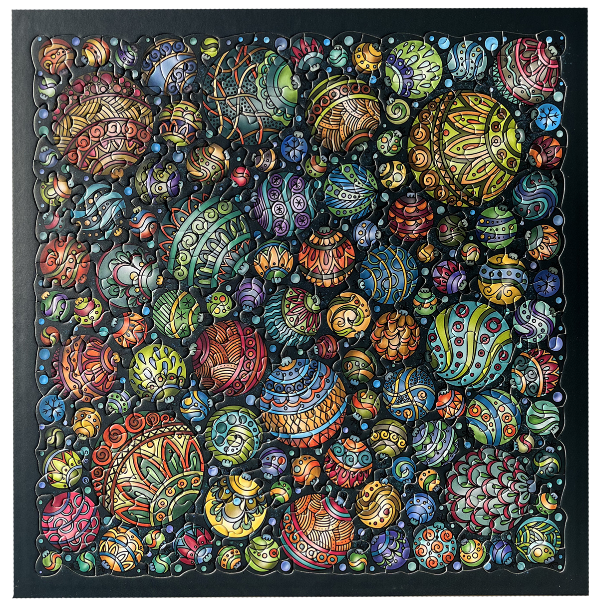Puzzle Palapeli "Ball Colored"